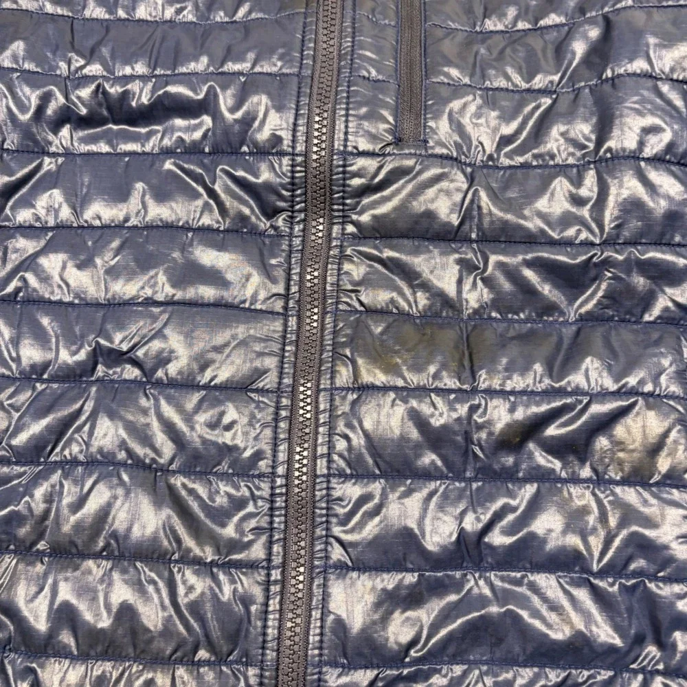 J. Crew Jacket Mens S 3 in 1 System Blue Quilted Puffer Full Zip Lightweight